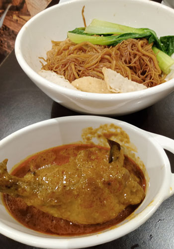 curry chicken noodle
