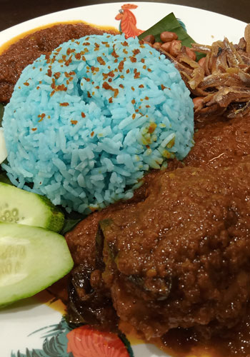 nasi lemak curry chicken