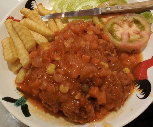 Hainanese Chicken Chop hainanese chicken chop