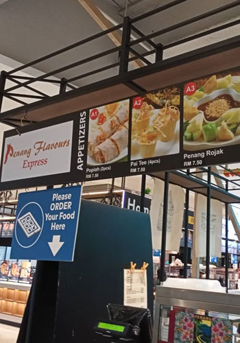 foodie nest drinks stall