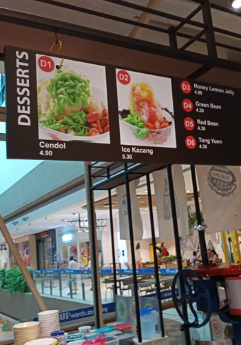 foodie nest drinks stall