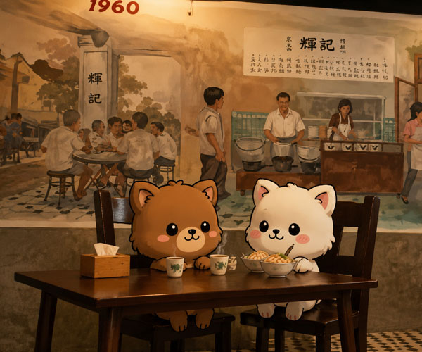 chou che che and jo pi pi inside
