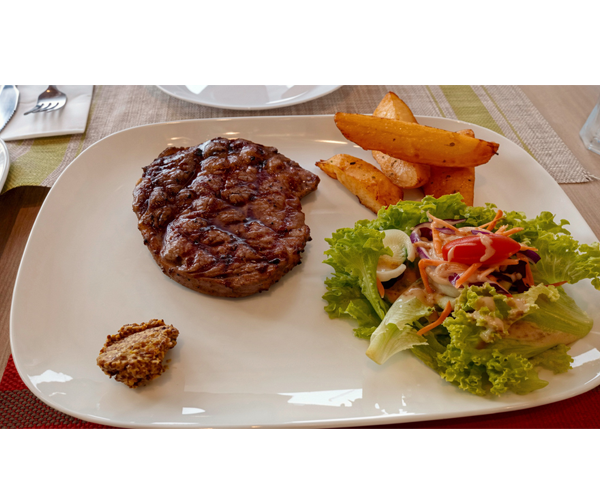 beef rib's eye steak