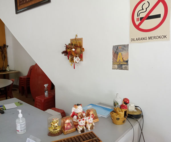 Cashier Counter wan zhen cashier